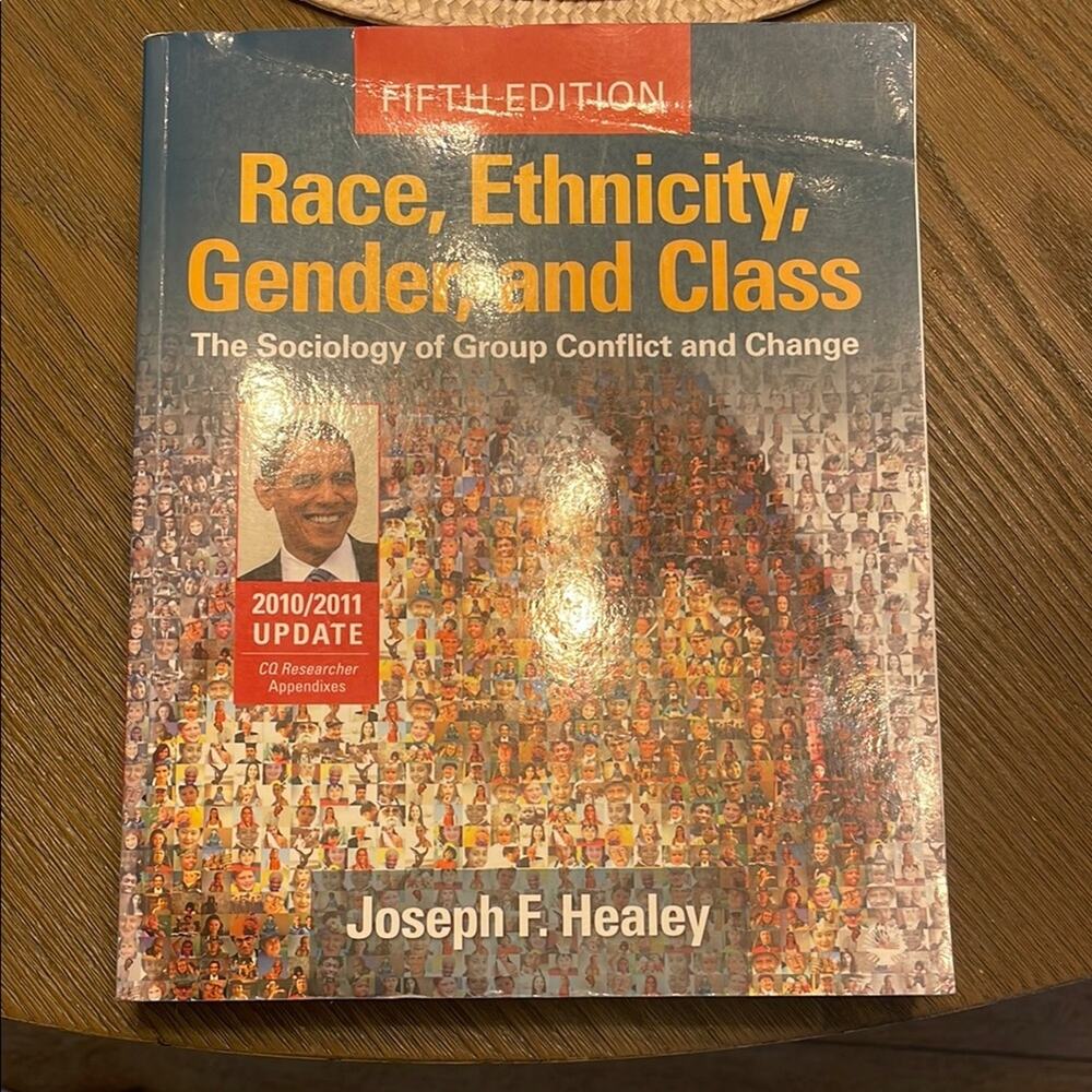 Sage Blue and Red Sociology Textbook